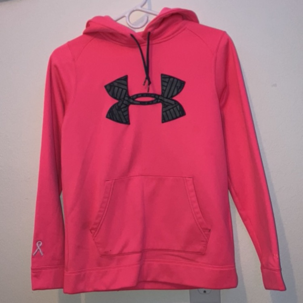 Pink Under Armour Hoodie